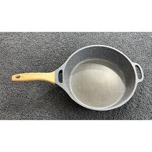 Pioneer Woman ~ Charcoal Speckle ~ 12" Frypan ~ Nonstick ~ Cast Aluminum